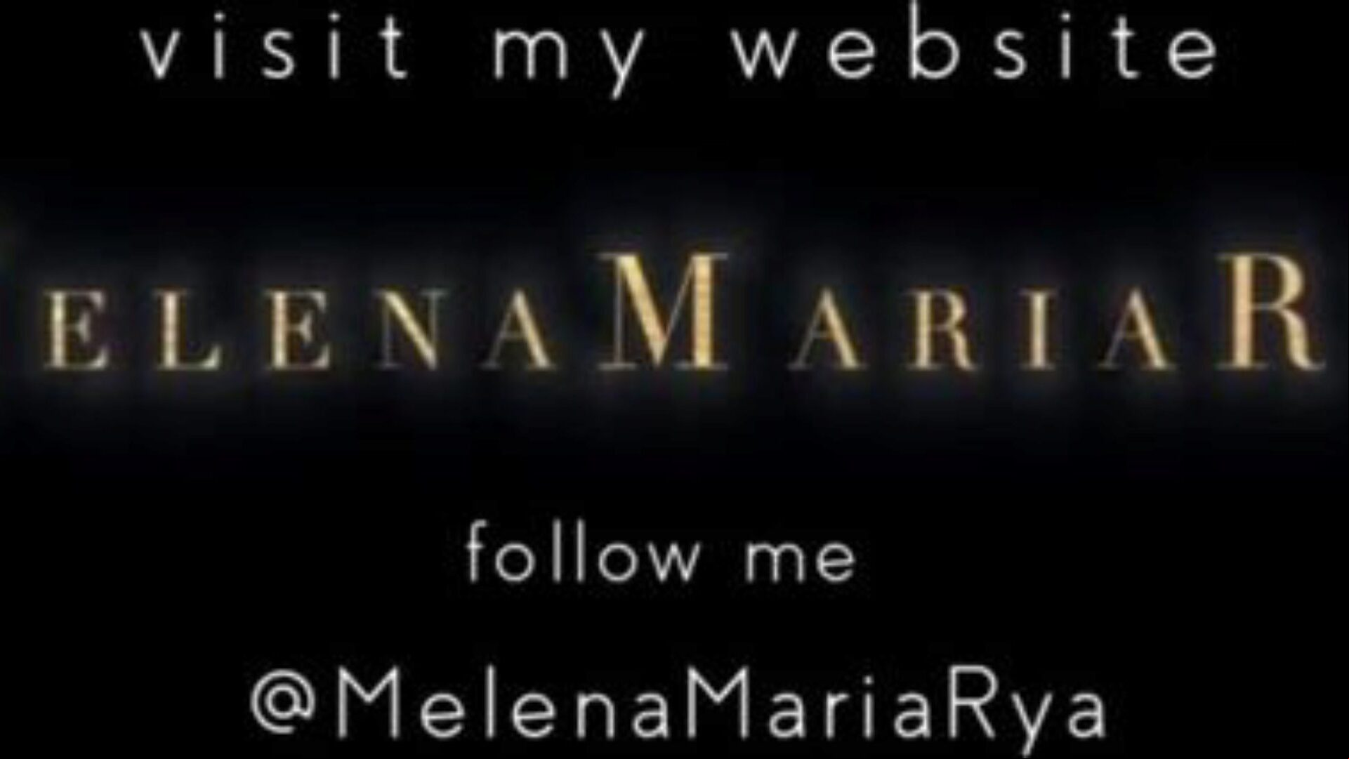 Arse PLUG Sextoy SQIURT  with Melena Maria Rya